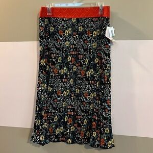 LulaRoe Jill skirt floral size XL